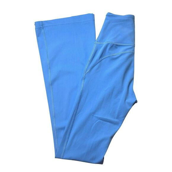 Lululemon Groove Super-High-Rise Flared Pant Nulu *Regular Aero Blue - Picture 6 of 11